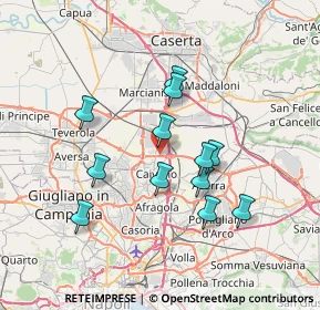 Mappa SS7bis, 80023 Caivano NA, Italia (6.7325)