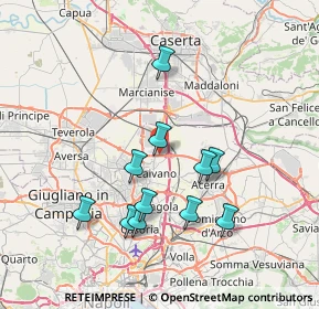 Mappa SS7bis, 80023 Caivano NA, Italia (7.38091)