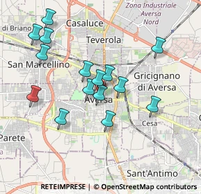 Mappa 81030 Aversa CE, Italia (1.88)