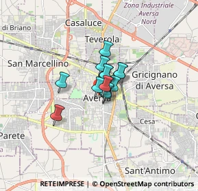 Mappa 81030 Aversa CE, Italia (0.80923)