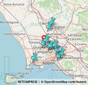 Mappa 81030 Aversa CE, Italia (10.53636)