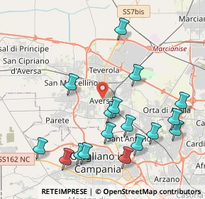 Mappa 81030 Aversa CE, Italia (4.85235)