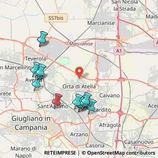 Mappa Via Alicia Higgins, 81030 Orta di Atella CE, Italia (4.59769)