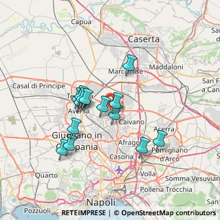 Mappa Via Alicia Higgins, 81030 Orta di Atella CE, Italia (6.39714)