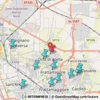 Mappa Via Alicia Higgins, 81030 Orta di Atella CE, Italia (2.76091)