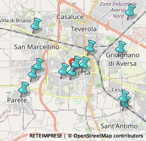 Mappa Strada Cesare Golia, 81031 Aversa CE, Italia (2.17923)