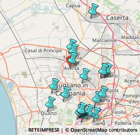 Mappa Strada Cesare Golia, 81031 Aversa CE, Italia (9.397)