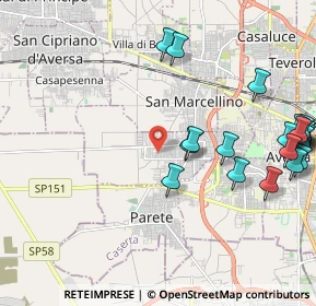 Mappa Via Collodi, 81038 Trentola-ducenta CE, Italia (2.834)