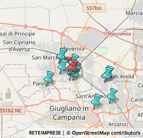 Mappa Via Vittorio Veneto, 81031 Aversa CE, Italia (2.51154)