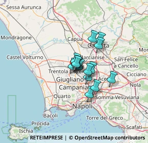 Mappa Via Principe Amedeo, 81031 Aversa CE, Italia (7.72133)