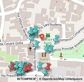 Mappa Via Principe Amedeo, 81031 Aversa CE, Italia (0.06786)