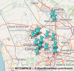 Mappa Via Madonna dell' Olio, 81031 Gricignano di Aversa CE, Italia (6.34533)