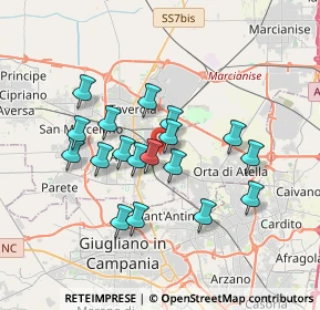 Mappa Via Madonna dell' Olio, 81031 Gricignano di Aversa CE, Italia (3.26722)