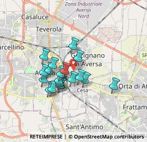 Mappa Via Madonna dell' Olio, 81031 Gricignano di Aversa CE, Italia (1.42789)