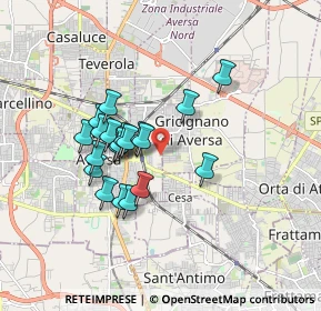 Mappa Via Madonna dell' Olio, 81031 Gricignano di Aversa CE, Italia (1.519)