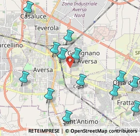 Mappa Via Madonna dell' Olio, 81031 Gricignano di Aversa CE, Italia (2.54077)