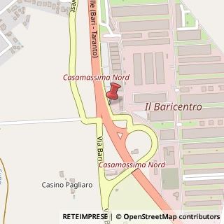 Mappa Parco il baricentro, 70010 Casamassima, Bari (Puglia)