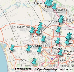 Mappa Via Domenico Cimarosa, 81031 Aversa CE, Italia (10.295)