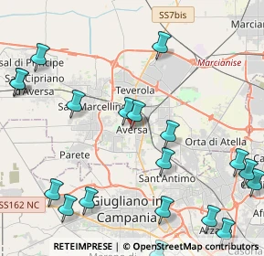Mappa Via Domenico Cimarosa, 81031 Aversa CE, Italia (6.209)