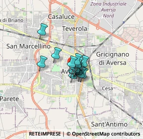 Mappa Via Domenico Cimarosa, 81031 Aversa CE, Italia (0.75688)