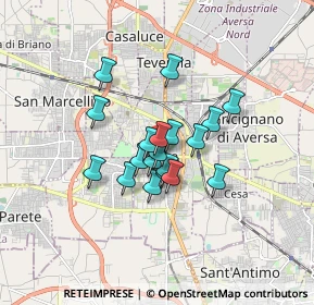 Mappa Via Domenico Cimarosa, 81031 Aversa CE, Italia (1.20211)