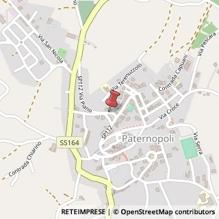 Mappa Via Piano, 8, 83052 Paternopoli, Avellino (Campania)