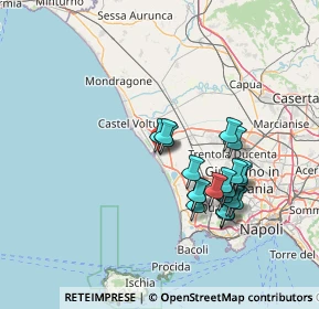 Mappa Via Livorno, 81030 Castel Volturno CE, Italia (14.069)