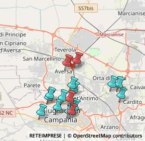 Mappa Via Clanio, 81031 Aversa CE, Italia (4.41688)