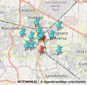 Mappa Via Clanio, 81031 Aversa CE, Italia (1.31417)