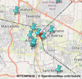 Mappa Via Clanio, 81031 Aversa CE, Italia (1.77)