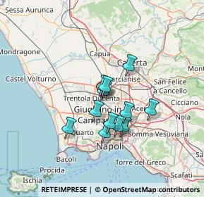 Mappa Via Clanio, 81031 Aversa CE, Italia (10.1325)