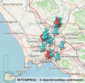 Mappa Via Gentile, 81031 Aversa CE, Italia (10.8275)
