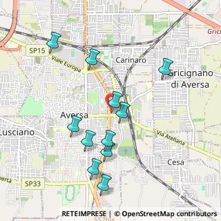 Mappa Viale della Libertà, 81030 Gricignano di Aversa CE, Italia (1.05909)