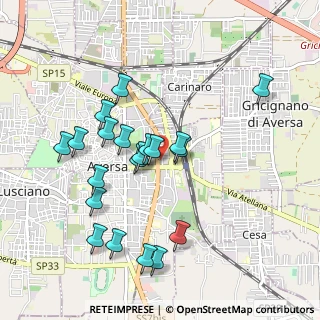 Mappa Viale della Libertà, 81030 Gricignano di Aversa CE, Italia (0.998)