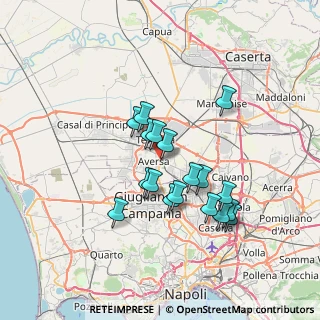 Mappa Viale della Libertà, 81030 Gricignano di Aversa CE, Italia (6.36944)