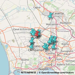 Mappa Viale della Libertà, 81030 Gricignano di Aversa CE, Italia (5.73)