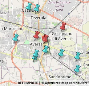 Mappa Via Gentile, 81031 Aversa CE, Italia (2.22417)