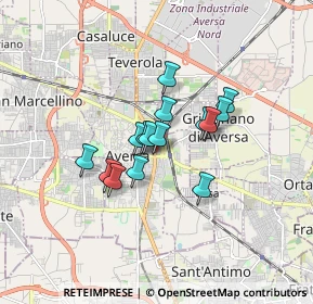 Mappa Via Gentile, 81031 Aversa CE, Italia (1.226)