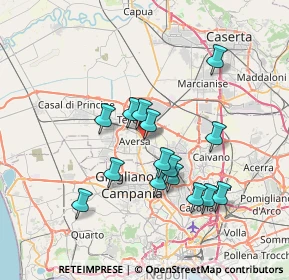 Mappa Stazione Di Aversa, 81031 Aversa CE, Italia (6.92067)
