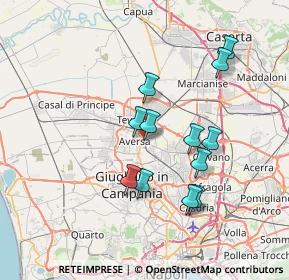 Mappa Stazione Di Aversa, 81031 Aversa CE, Italia (6.9375)