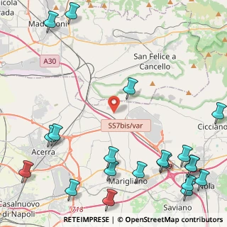 Mappa SP Fangone, 80011 Acerra NA, Italia (7.128)