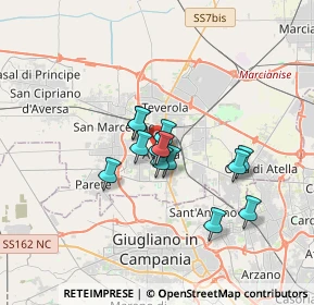 Mappa Piazza Francesco Crispi, 81031 Aversa CE, Italia (2.50615)