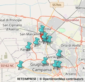 Mappa Piazza Francesco Crispi, 81031 Aversa CE, Italia (3.48909)