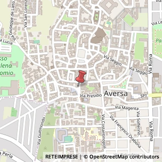 Mappa Piazza Francesco Crispi, 11, 81031 Aversa, Caserta (Campania)