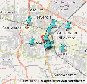 Mappa Via Guglielmo Sanfelice, 81031 Aversa CE, Italia (1.25727)