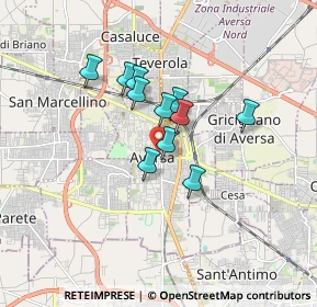 Mappa Via Guglielmo Sanfelice, 81031 Aversa CE, Italia (1.29636)