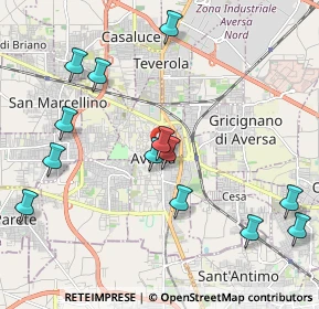 Mappa Via Guglielmo Sanfelice, 81031 Aversa CE, Italia (2.46846)