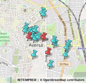 Mappa Via Guglielmo Sanfelice, 81031 Aversa CE, Italia (0.41)