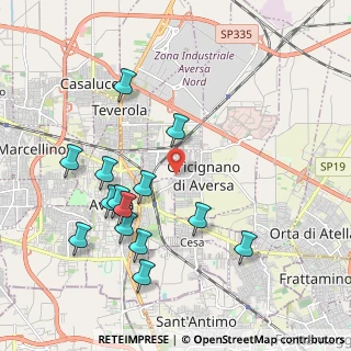 Mappa Via San Salvatore, 81030 Gricignano di Aversa CE, Italia (2.26214)