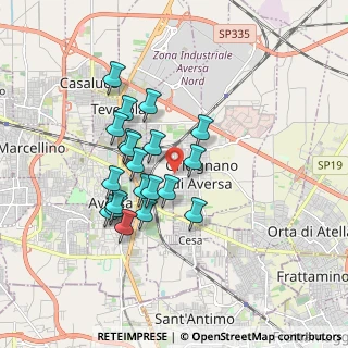 Mappa Via San Salvatore, 81030 Gricignano di Aversa CE, Italia (1.578)